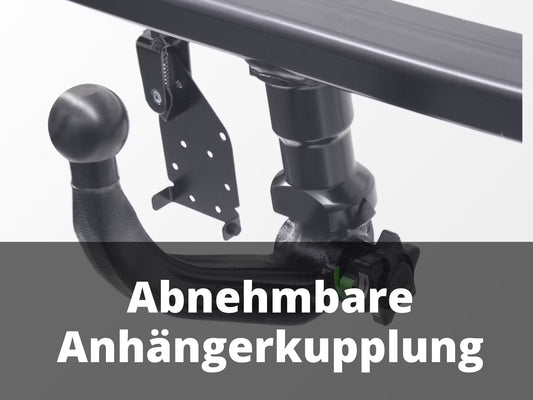 Abnehmbare Anhängerkupplung (im Nachrüstverfahren)