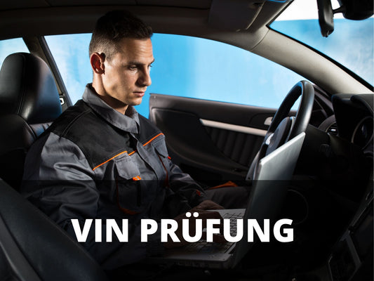 Bestätigung der Fahrgestellnummer TÜV